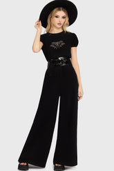 Gaia Adorned Embroidered Jumpsuit Killstar