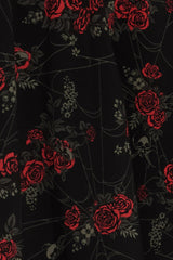 Poisoned Rose Midi Dress Killstar
