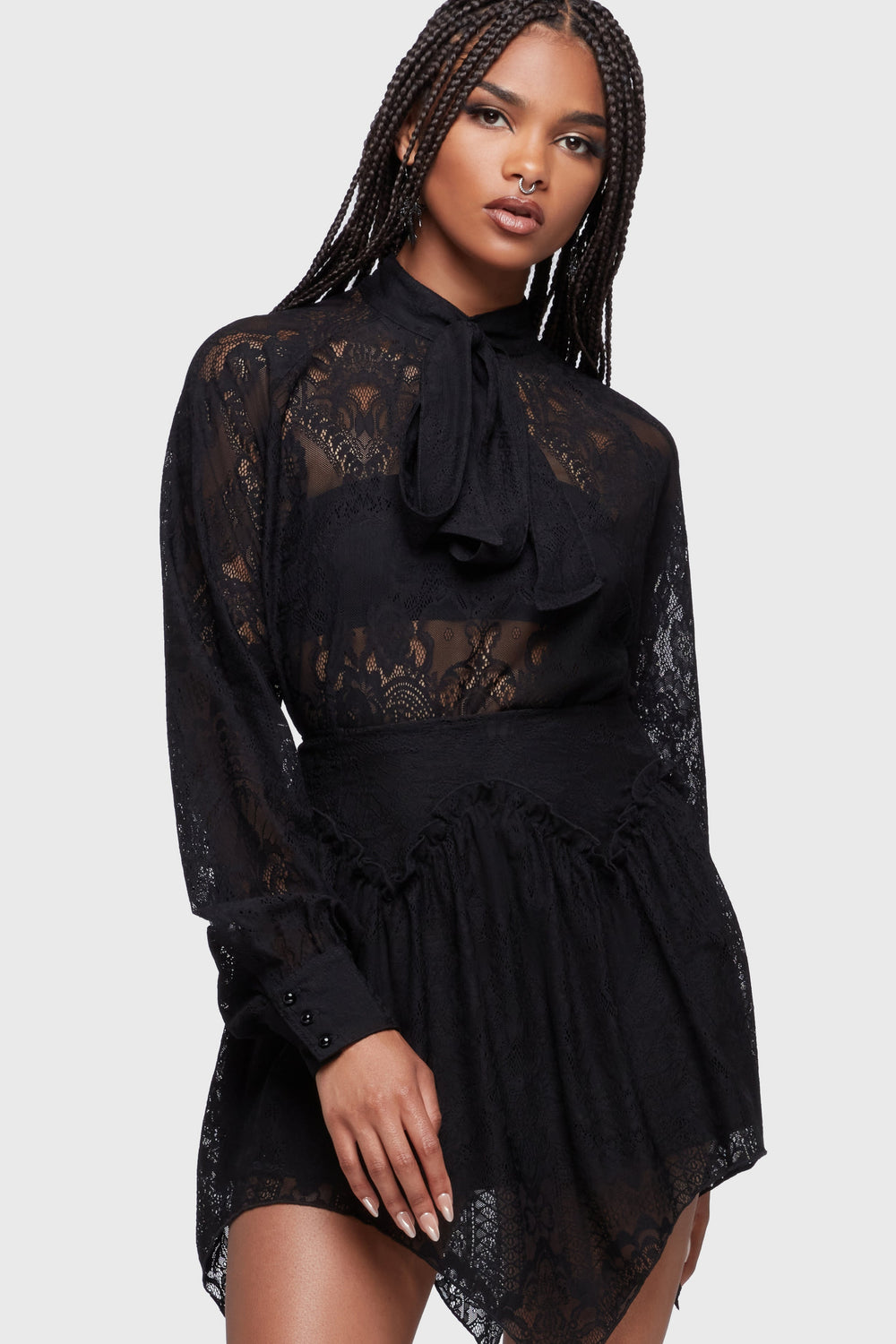 Midnight Dance Blouse Killstar