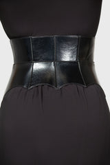 Wetland Bat Peplum Corset Killstar