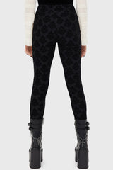 Melisande Skinny Fit Trousers Killstar