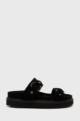 Obsidian Night Flat Sandal Killstar