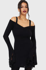 Night Widow Mini Dress Killstar