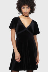 Hour Of Echelia Mini Dress Killstar