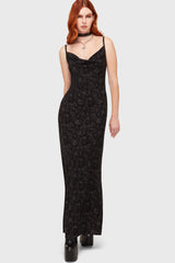 Garden Of Venom Maxi Dress Killstar