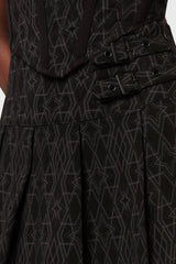 Morrisa Midi Skirt Killstar