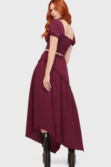 Wild Petal Maxi Skirt Killstar