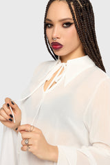 Fawnelle Flared Sleeve Shirt Killstar