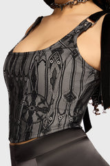Hallowed Obscura Corset Killstar