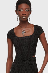 Thelma Corset Top Killstar