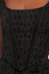 Thelma Corset Top Killstar