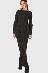 Thorned Woods Maxi Skirt Killstar