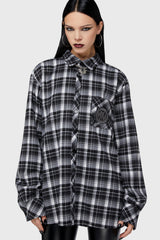Cause Of Death Flannel Shirt Killstar