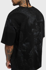 Noir Relic Oversized T Shirt Killstar