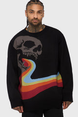 Vntgoth Jacquard Sweater Killstar