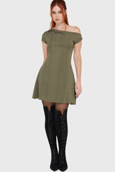 Ethereal Forest Mini Dress Killstar
