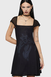 Mistress Of The Dark Skater Dress Killstar
