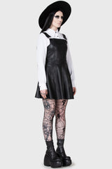 Neve Pinafore Dress Killstar