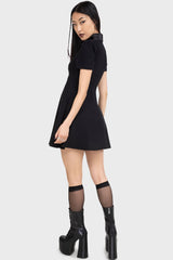 Chapel Collar Dress Killstar