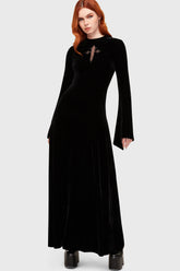 Serenade Of Shadows Maxi Dress Killstar