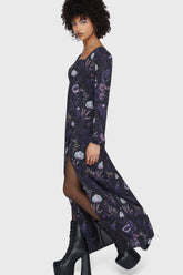 Dusk's Garden Maxi Dress Killstar