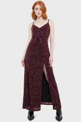 Blood Oak Maxi Dress Killstar