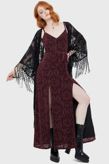 Blood Oak Maxi Dress Killstar