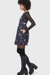 Dusk's Garden Mini Dress Killstar