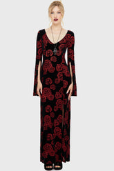 Pandora's Rose Maxi Dress Killstar