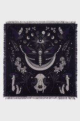 Homeware Bedding & Cushions | Killstar Moonflower Woven Blanket
