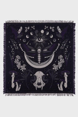 Homeware Bedding & Cushions | Killstar Moonflower Woven Blanket