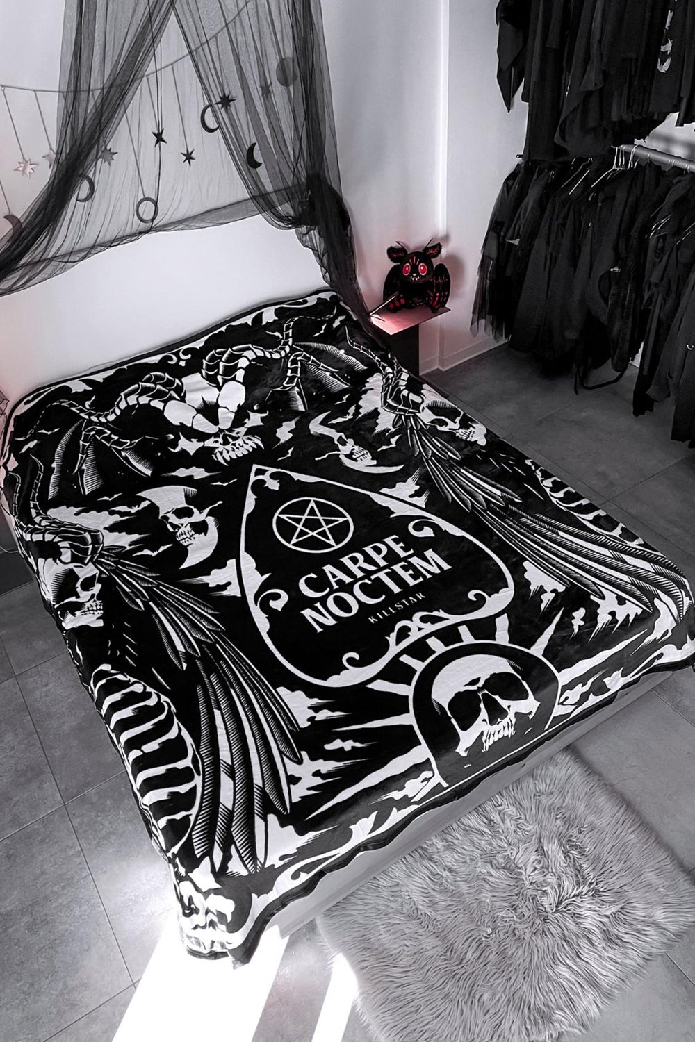 Homeware Bedding & Cushions | Killstar Vivat Nocte Blanket