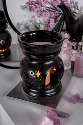 Homeware Candles & Scents | Killstar Crescent Stone Wax Burner