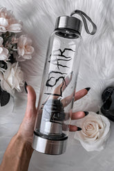 Homeware Cups & Mugs | Killstar Killstar Crystal Glass Water Bottle