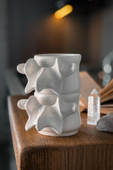 Homeware Cups & Mugs | Killstar Ossuary Stackable Cups (Set Of 2)