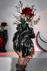 Homeware Decor | Killstar Black Heart Vase