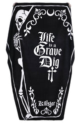 Homeware Towels & Mats | Killstar Dig It Coffin Towel