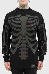 Men Knitwear | Killstar Skellie Sweater