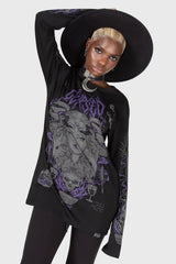 Men Long Sleeves | Killstar Allergra Long Sleeve Top