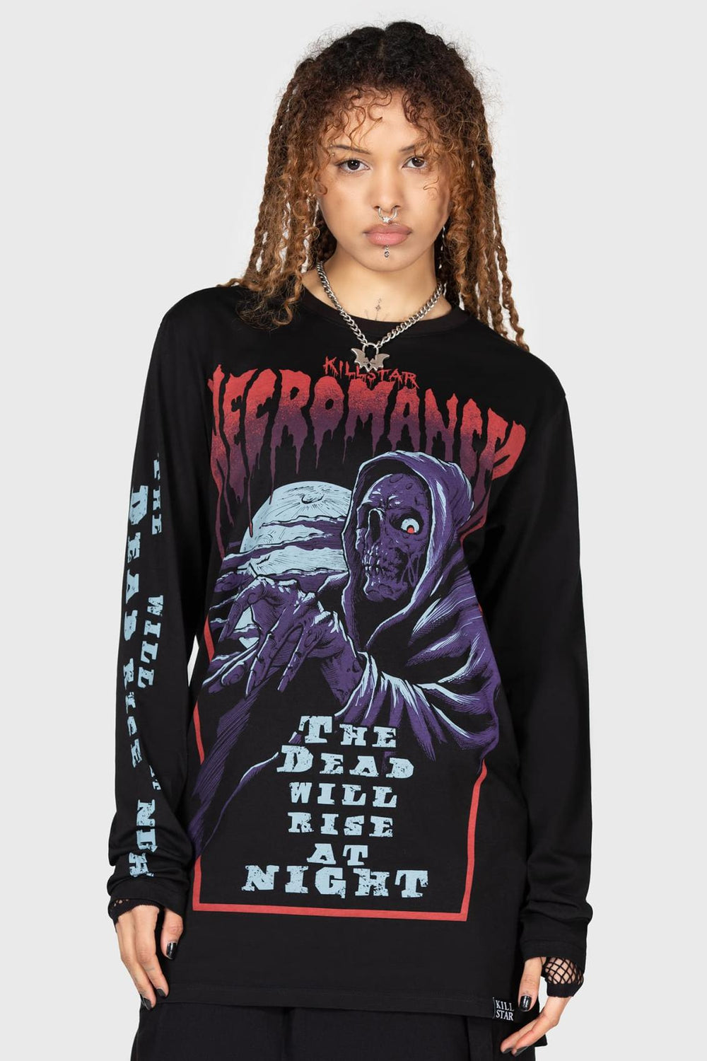 Men Long Sleeves | Killstar Necromancer Long Sleeve Top