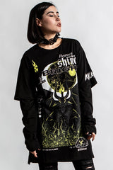 Men Long Sleeves | Killstar Shine Bright 2-Layer Top
