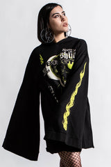 Men Long Sleeves | Killstar Shine Bright Oversized Hood Top