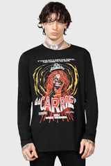 Men Long Sleeves | Killstar Warned Long Sleeve Top