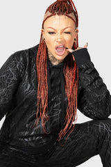 Women Athleisure | Killstar Wicked Woods Watcher Hoodie