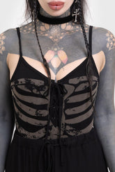 Women Bodysuits | Killstar Bone Chiller Bodysuit