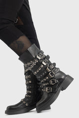 Women Boots | Killstar Blood Grunge Boots