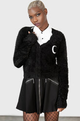 Women Cardigans | Killstar Crescent Knit Cardigan