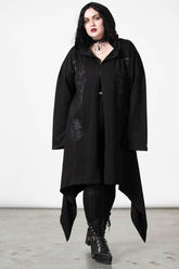Women Cardigans | Killstar Lunar Wizard Hooded Cardigan
