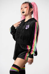 Women Chill Out | Killstar Coven Chill Velour Hoodie
