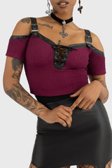 Women Crop | Killstar Hot-Blooded Top